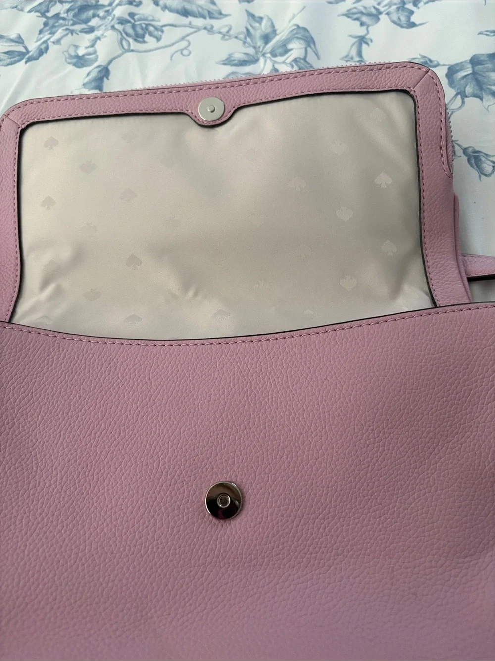 kate spade Dusty Rose Pebbled Leather Crossbody with Tassel WITH TAGS